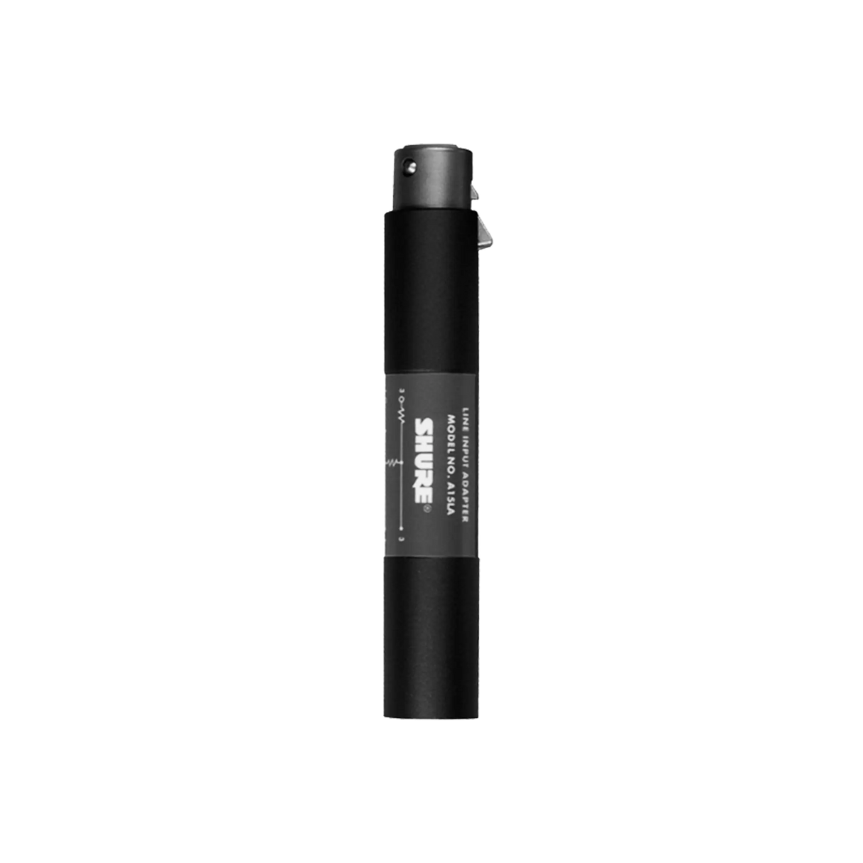 Shure A15LA Line Adapter–Converts Balanced Line Level Signals to Microphone Level (50dB Attenuation) Microphones Shure