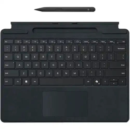 Microsoft 8X8-00141 Surface Pro Keyboard with Slim Pen for Business (Black) Computer Accessories Microsoft