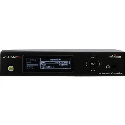Williams AV Infinium Auracast Controller and Transmitter Assistive Listening Williams AV