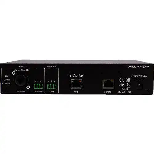 Williams AV Infinium Auracast System | 2 Receivers Assistive Listening Williams AV