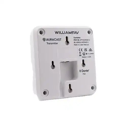 Williams AV Infinium Auracast System | 2 Receivers Assistive Listening Williams AV