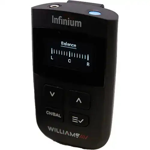 Williams AV Infinium Auracast System | 2 Receivers Assistive Listening Williams AV