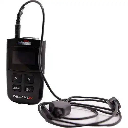Williams AV Infinium Auracast System | 4 Receivers Assistive Listening Williams AV