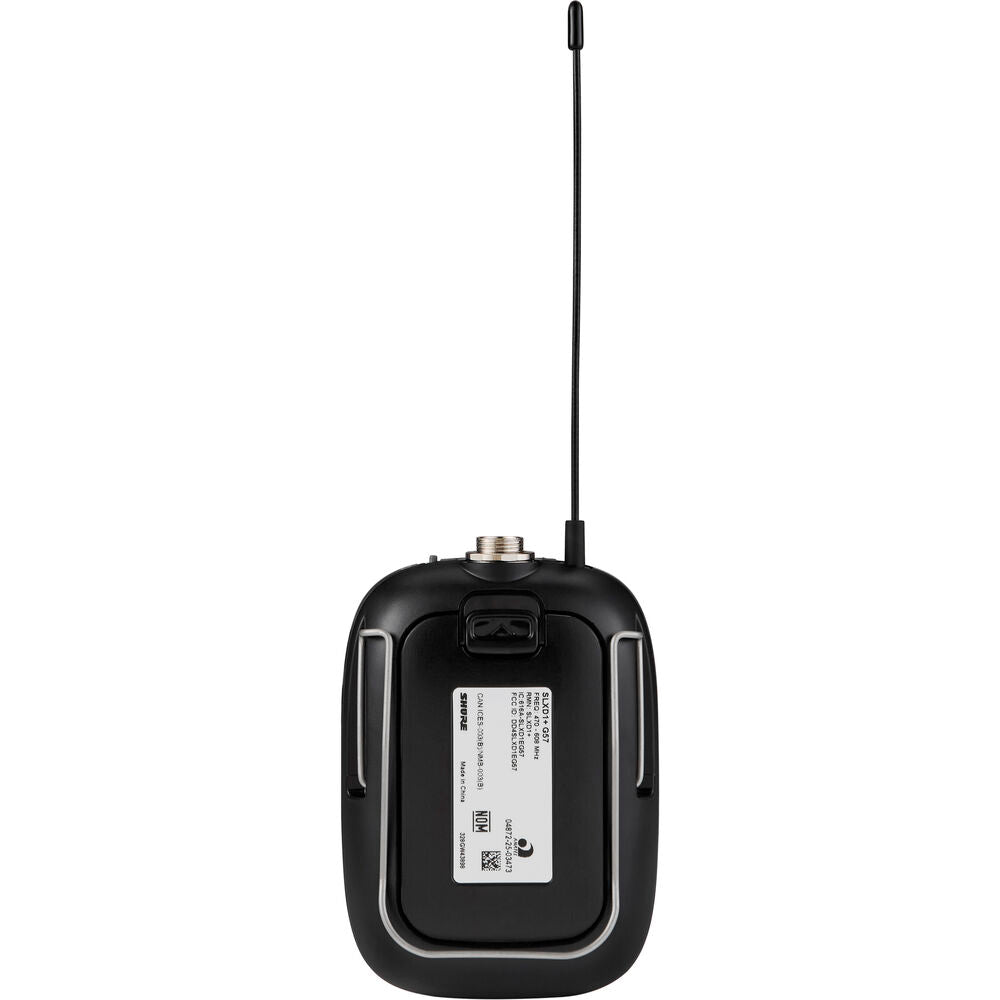 Shure SLXD1+=-G57 SLXD1+ Digital Wireless Bodypack Transmitter (G57: 470 to 608 MHz) Microphnes Shure