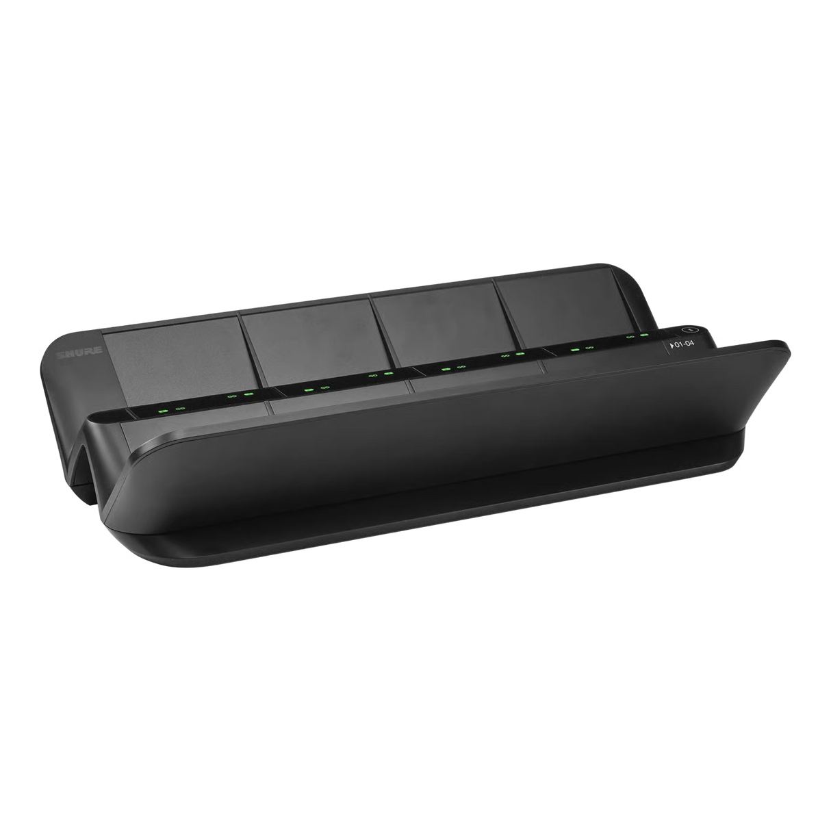 Shure MXWNDX8G Networked 8-Bay Charging Station for MXW neXt Boundary & Gooseneck Transmitters Microphones Shure