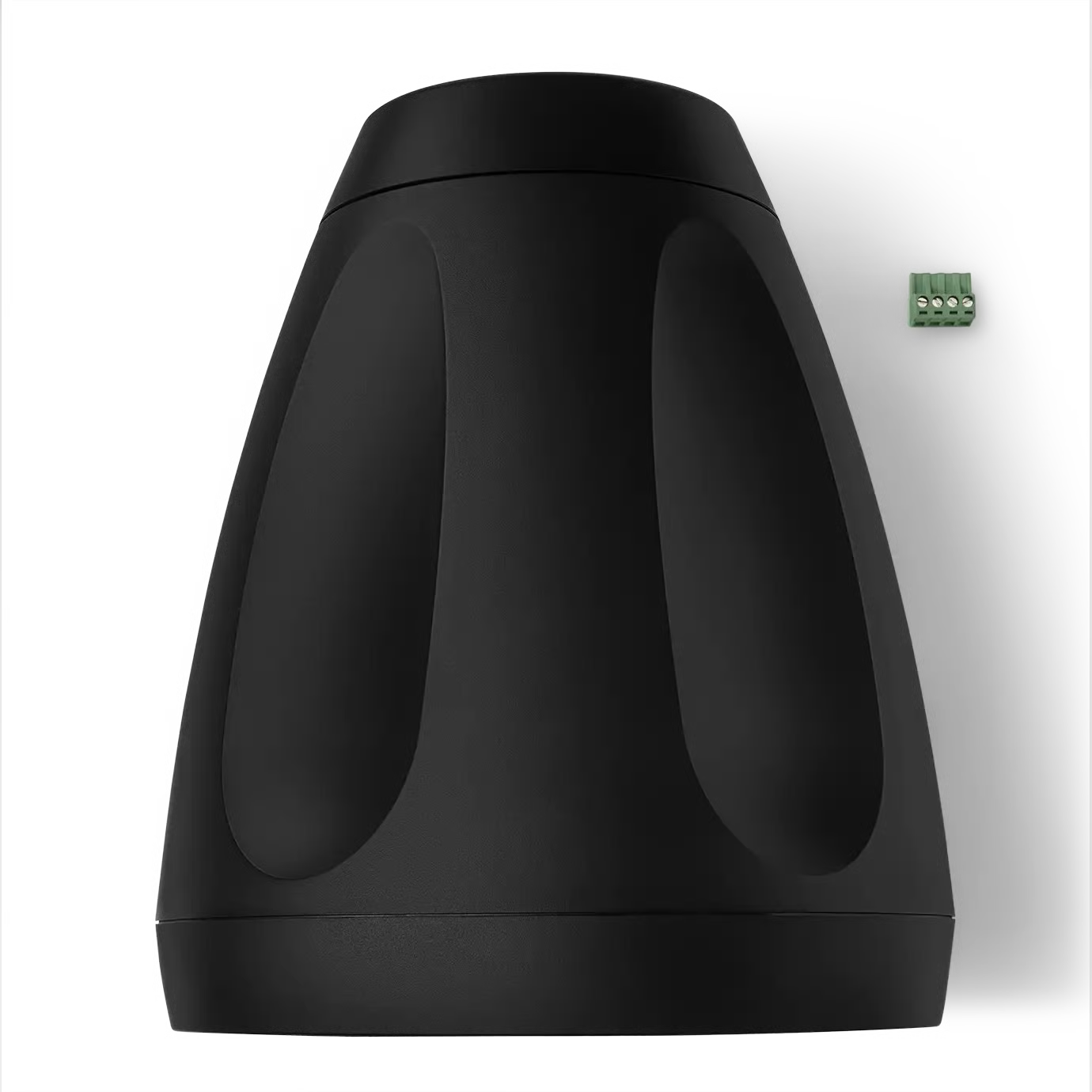 Shure MXP-6 Microflex Passive Pendant Conferencing Loudspeaker - Black, Single Speakers Shure