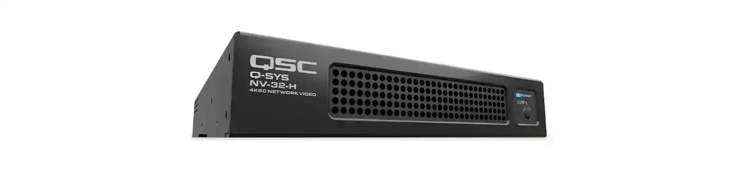 Q-SYS Zoom Room Meeting Space Solution: Divisible Room Video Conferencing QSC