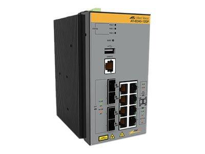 Allied Telesis AT-IE340-12GT-980 8X 10/100/1000T 4X 100/1000X SFP INDUSTRIAL ETHERNET LAYER 3