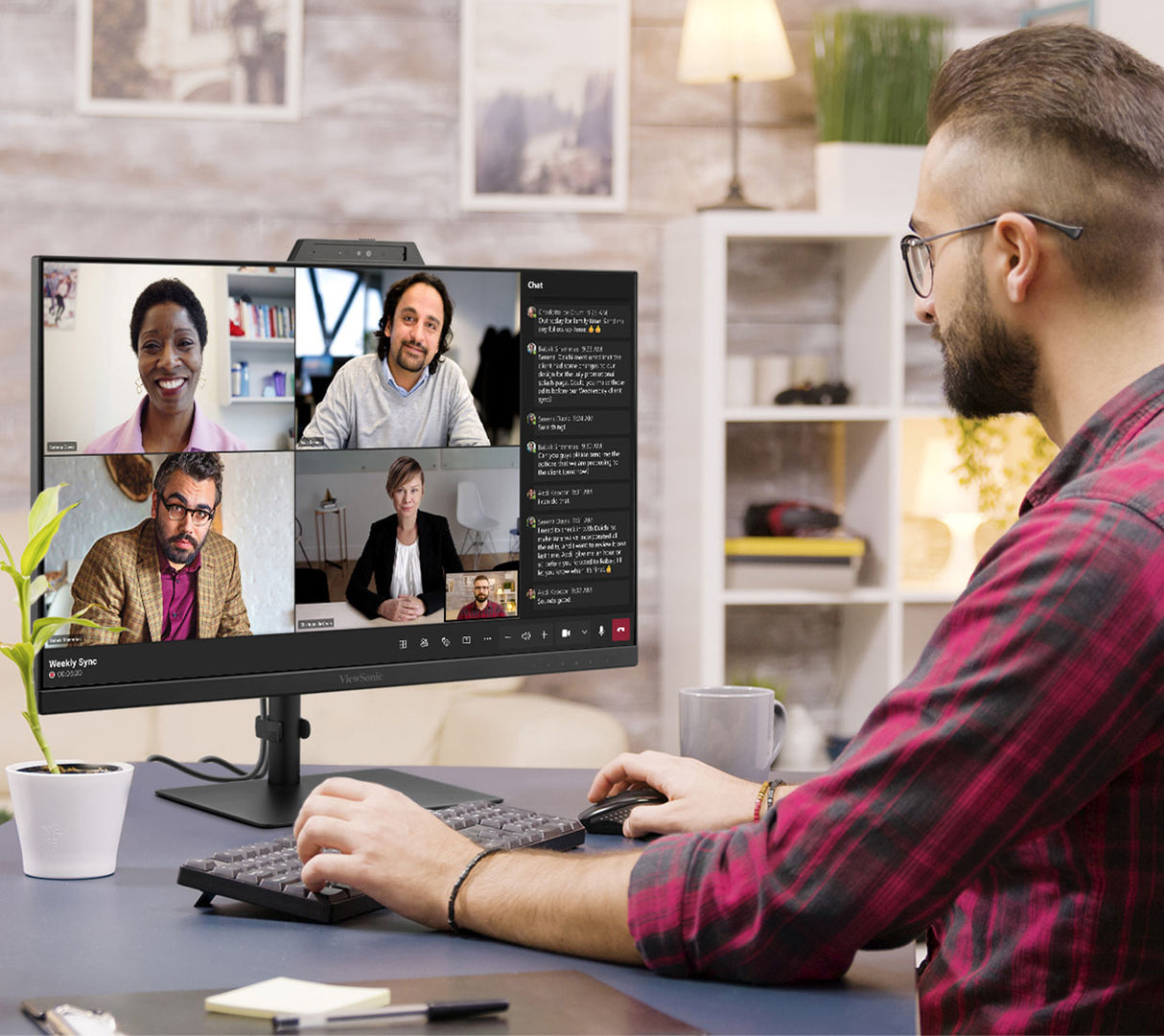 ViewSonic VG2441V – 24-Inch Ergonomic 100Hz IPS Display Computer Monitors ViewSonic