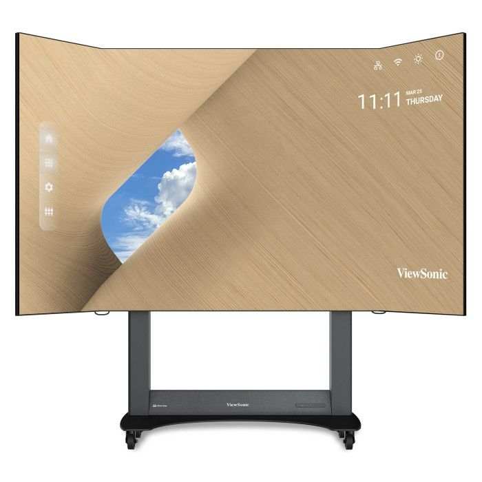 ViewSonic LDS138-151 Foldable 138" All-in-One Mobile Direct View LED Display Displays ViewSonic