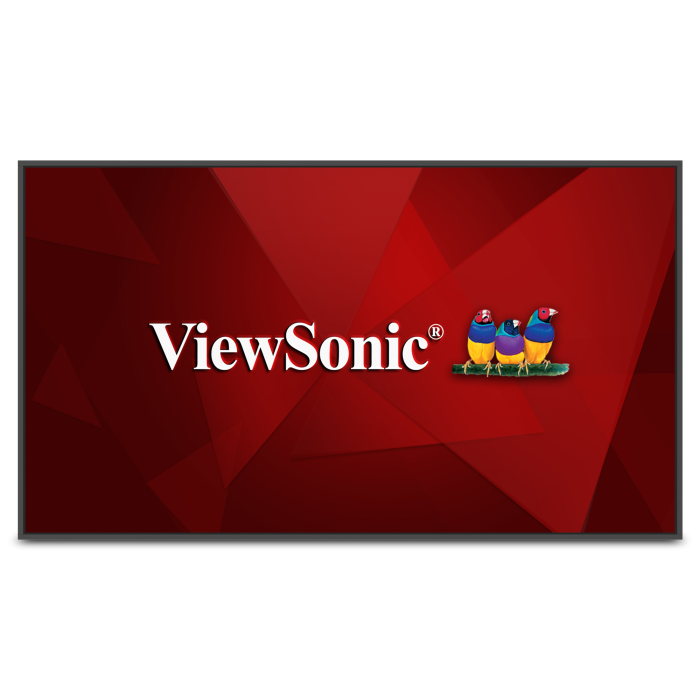 ViewSonic CDE86G3-TAA – 86-Inch G3 TAA-Compliant Commercial Display Commercial Displays ViewSonic