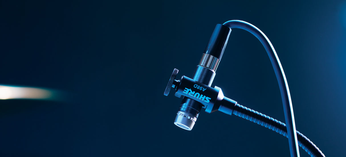 Shure BETA 98AD/C – Miniature Cardioid Drum Microphone Microphones Shure