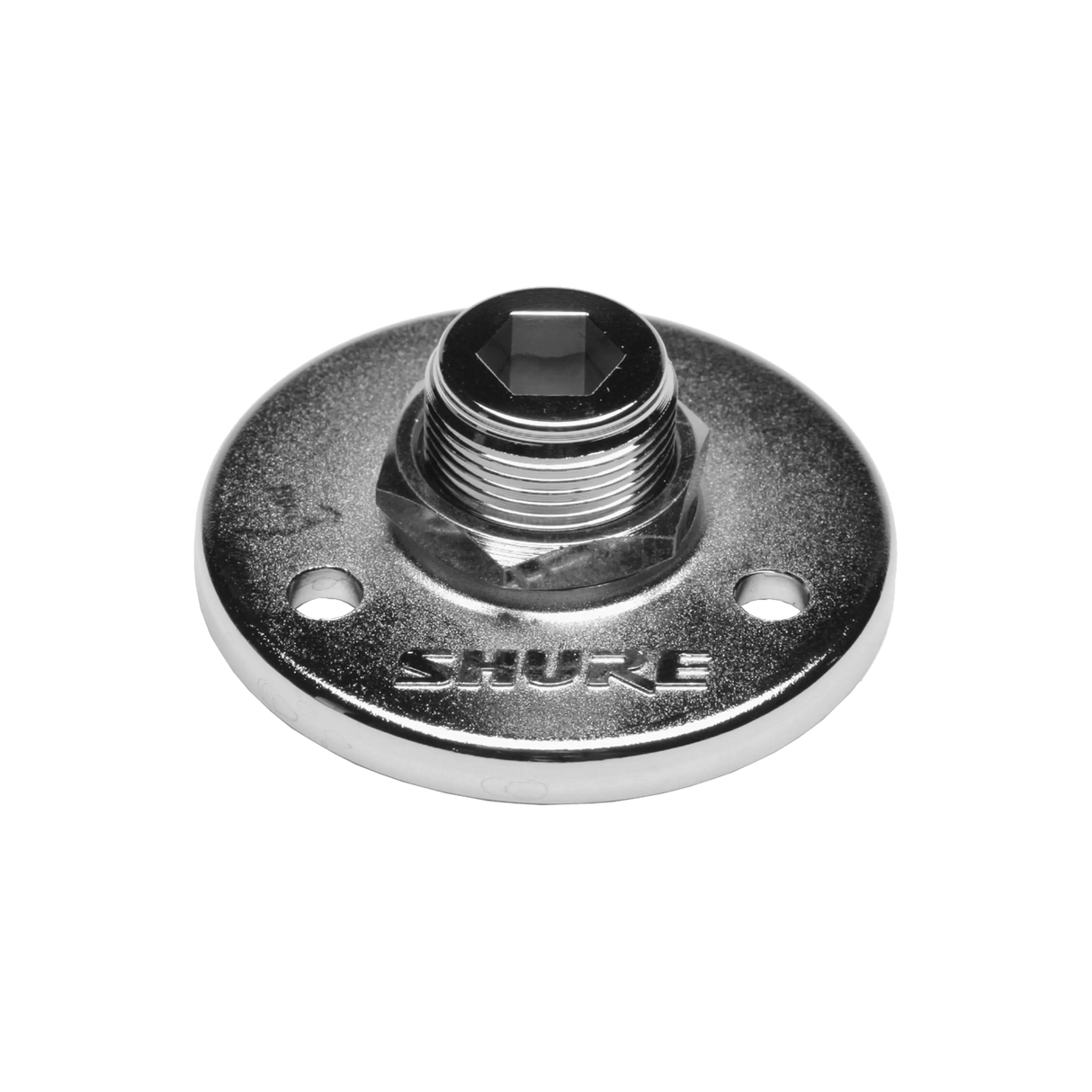 Shure A12B 5/8"-27 Threaded Mounting Flange, Black Microphones Shure