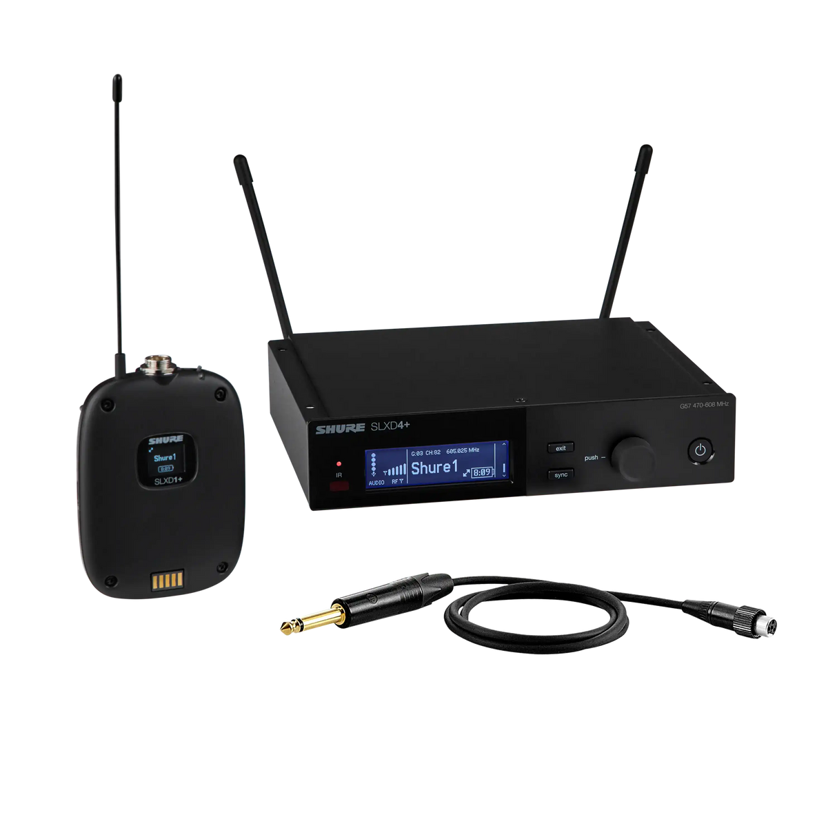 Shure SLXD14/SM35 Digital Wireless Cardioid Performance Headset Microphone System (H55: 514 to 558 MHz) - SLXD14/SM35-H55 Microphones Shure