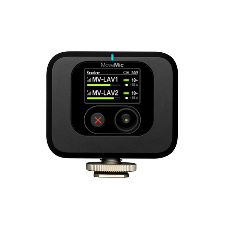 Shure MV-R-Z7 MoveMic Wireless Microphone Receiver for Cameras & Mobile Devices Microphones Shure