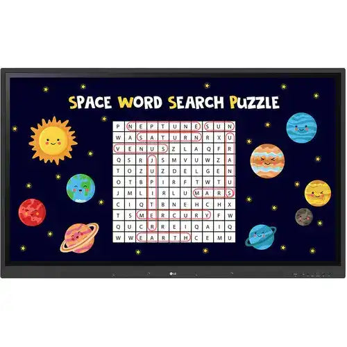 LG 55TR3DK-B CreateBoard 55" UHD 4K Touchscreen Commercial Monitor Interactive Displays LG Electronics