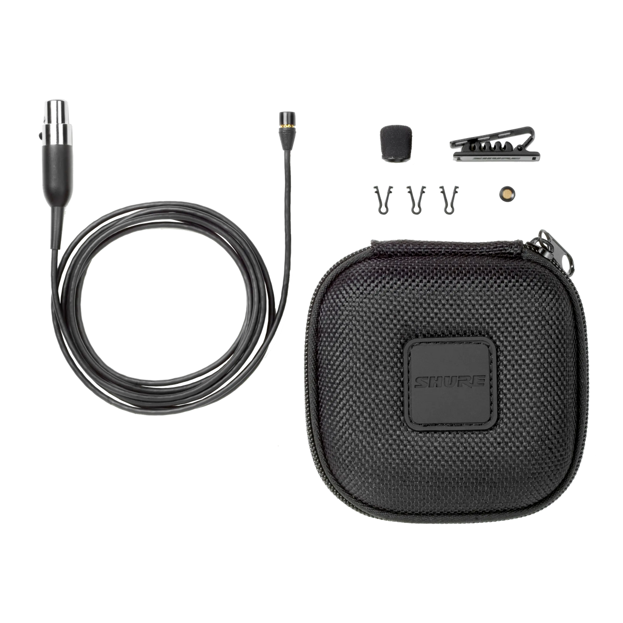 Shure MX150B/C-TQG Subminiature Lavalier Condenser Microphone Cardioid Microphones Shure