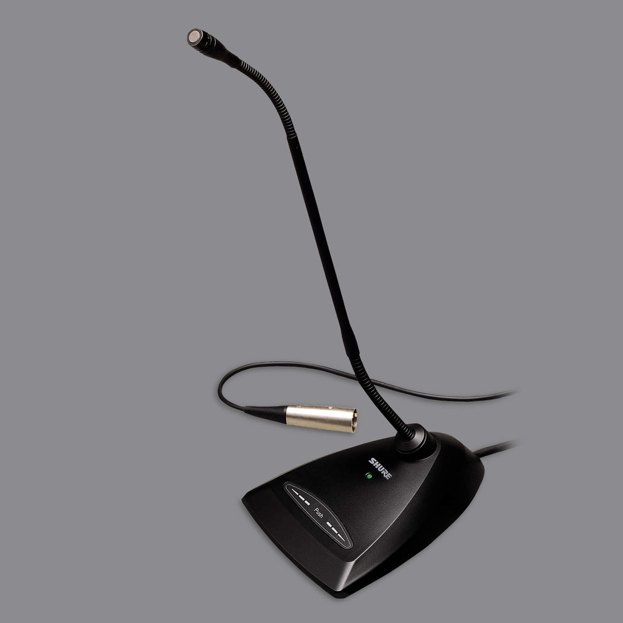 Shure MX412D/N Microflex 12" Gooseneck Microphone Cardioid with Desktop Base Microphones Shure