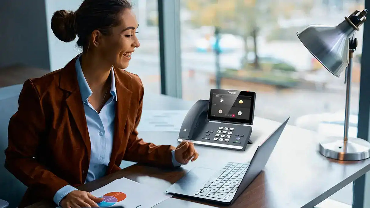 Yealink MP58-WH E2 Executive Teams IP Phone Conference Phones Yealink