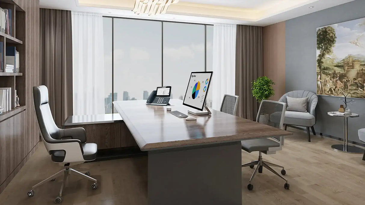 Yealink MP58-WH E2 Executive Teams IP Phone Conference Phones Yealink