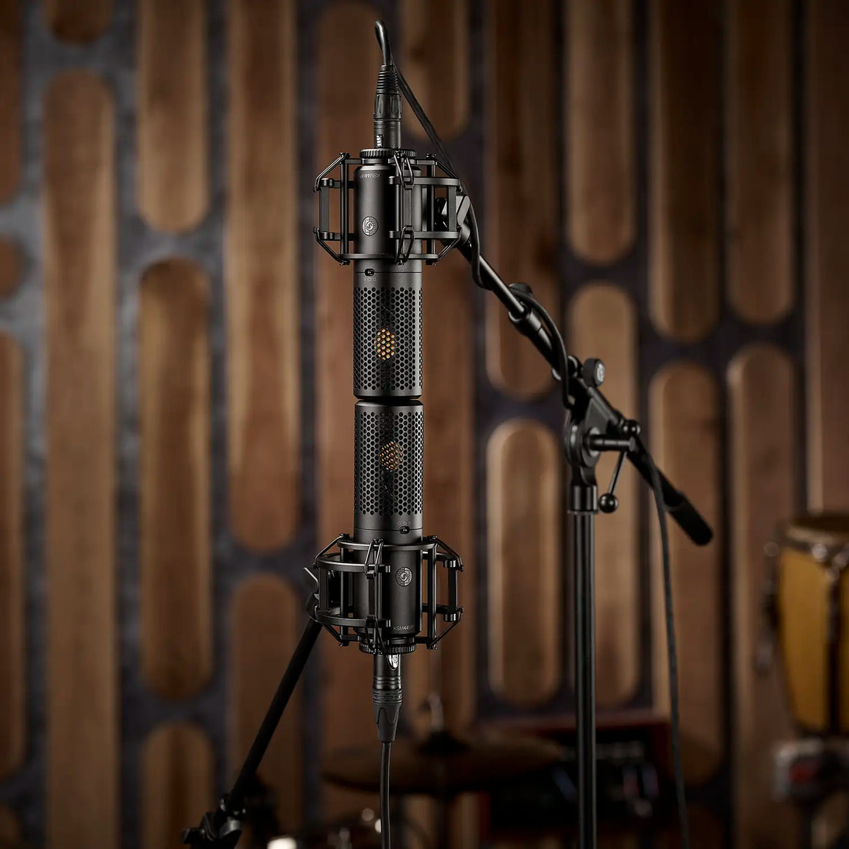 Shure KSM42/SG Large Dual-Diaphragm, Side-Address Condenser Vocal Microphone (Sable Gray) Microphones Shure