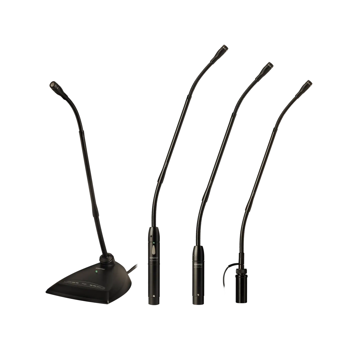 Shure MX412D/S 12" Supercardioid Desktop Gooseneck Microphone Microphones Shure
