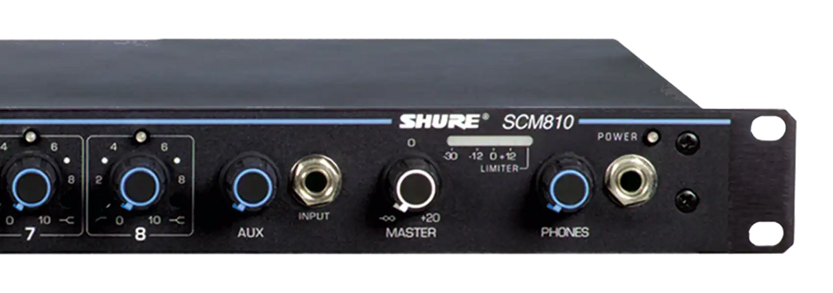 Shure SCM810 8-Channel Automatic Mixer Audio Components Shure