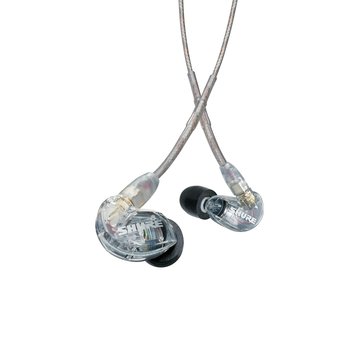 Shure SE215 Pro Sound-Isolating Earphones (Clear) - SE215-CL Microphones Shure