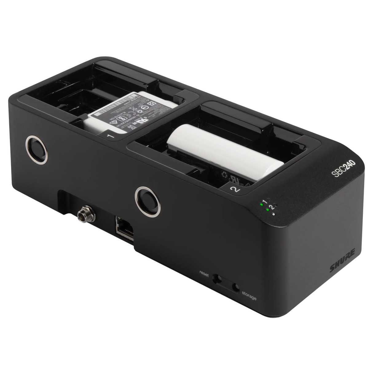 Shure SBC240 Two-Bay Networked Docking Charger (No Power Supply) Microphones Shure