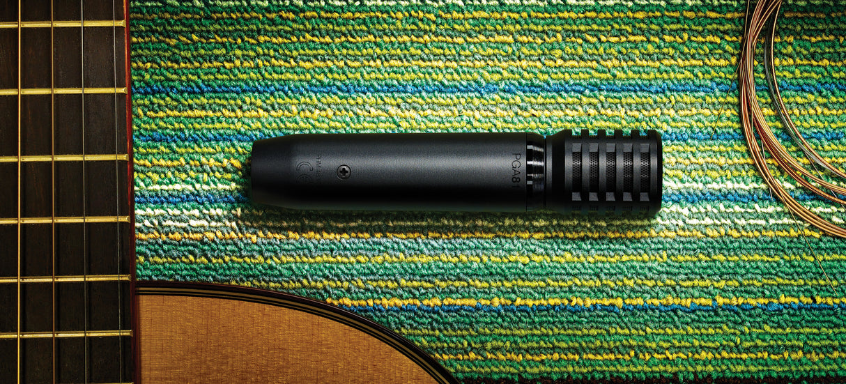 Shure PGA81-LC Cardioid dynamic instrument microphone - less cable Microphones Shure