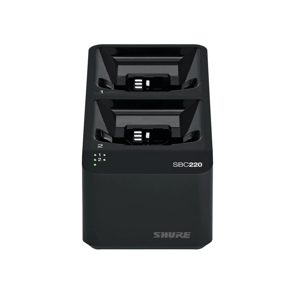 Shure SBC220 2-Bay Networked Docking Charger Battery Shure