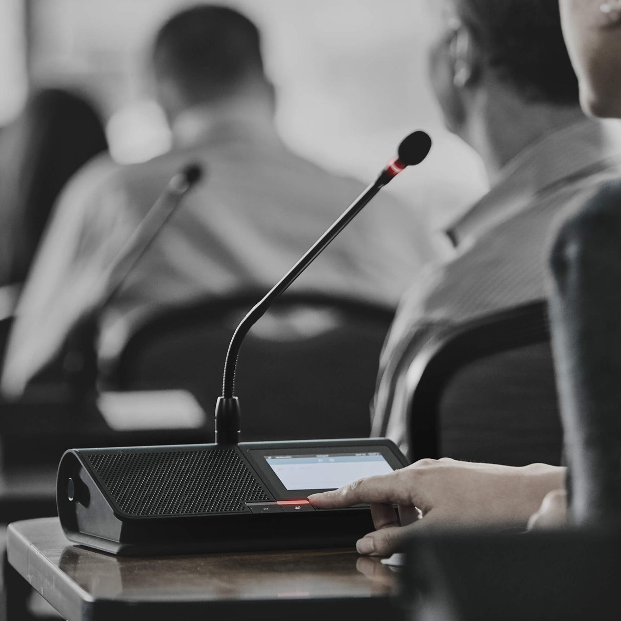 Shure MXCW-ACC-A/B A and B Buttons for MXCW640 Wireless Conference Unit Microphones Shure