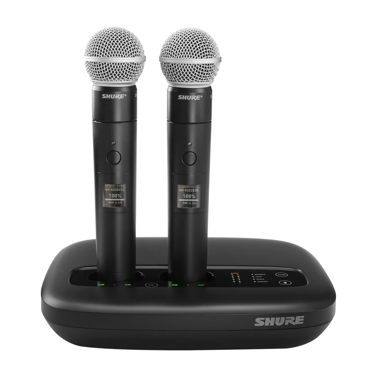 Shure MXW2/VP68-Z10 Microflex Wireless Handheld Transmitter with VP68 Capsule Microphones Shure