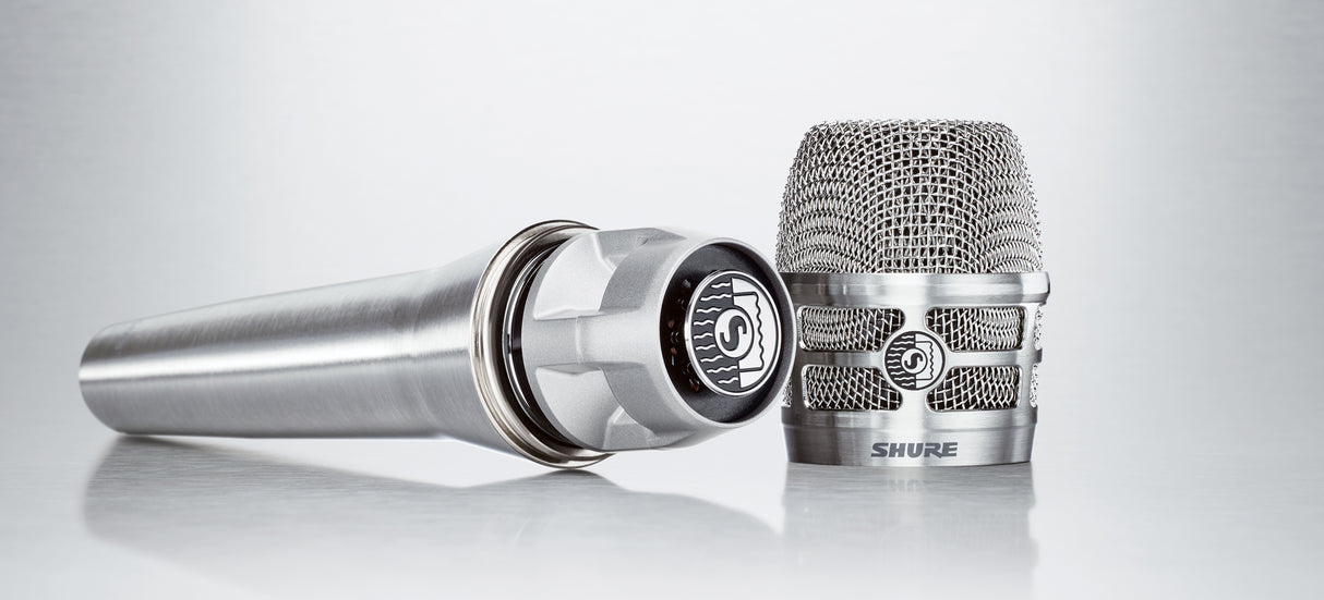 Shure KSM8/N Dualdyne Dynamic Handheld Vocal Microphone, Nickel Microphones Shure