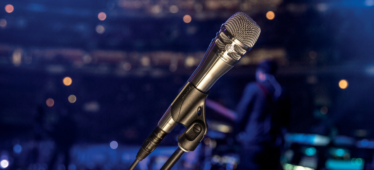 Shure KSM8/N Dualdyne Dynamic Handheld Vocal Microphone, Nickel Microphones Shure