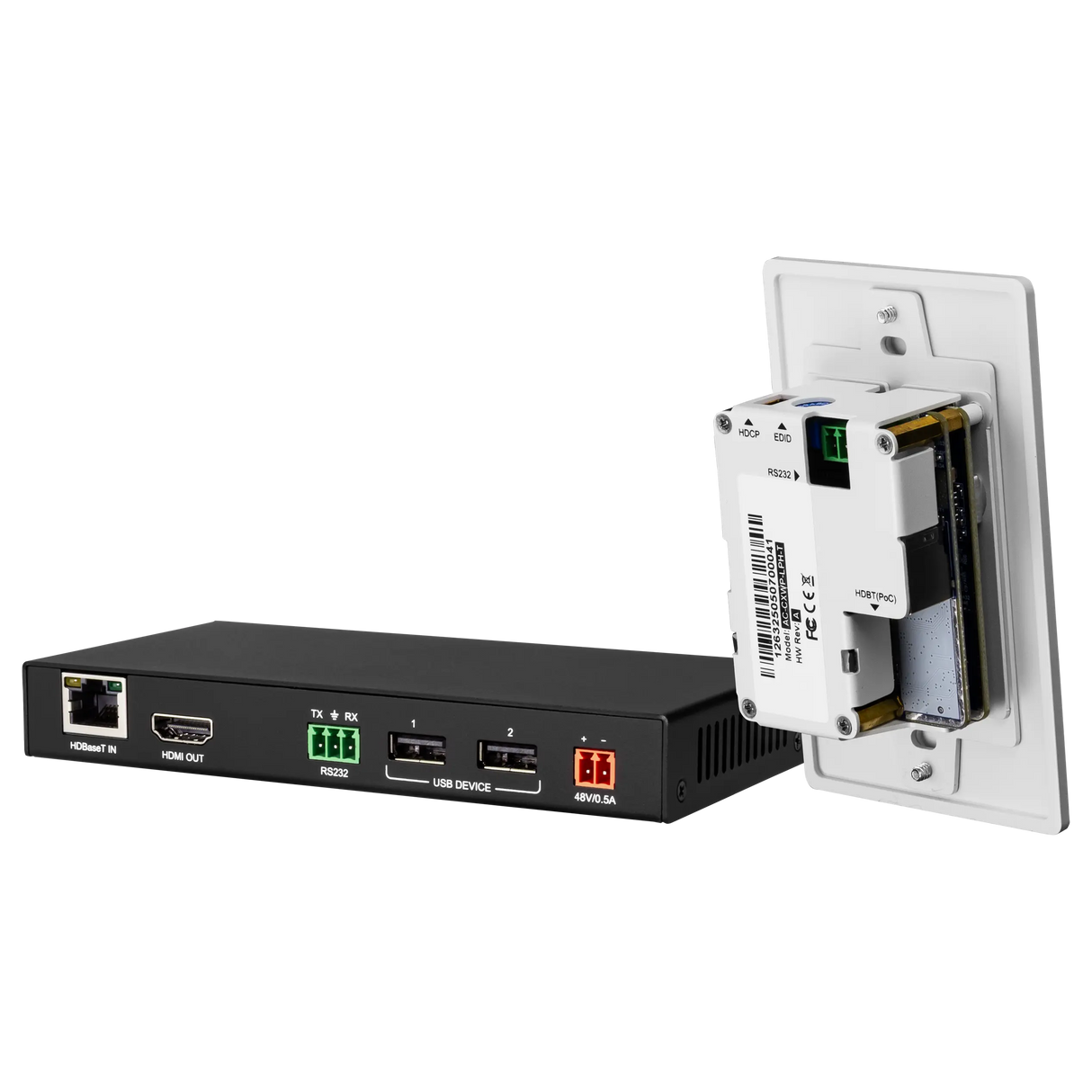 AVPro Edge AC-CXWP-LPH-T – Low-Profile HDMI Wall Plate Transmitter Video Transmitters AVPro Edge