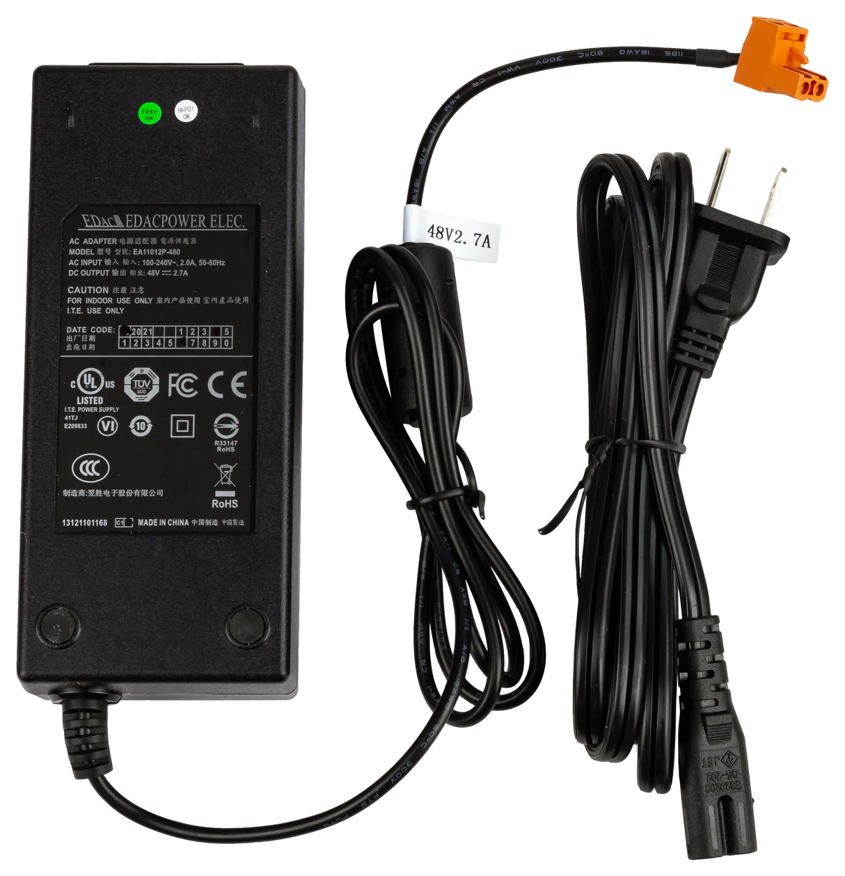 AVPro Edge AC-PSU-48V-2.7A-L – 48V 2.7A Matrix Power Supply Video AVPro Edge