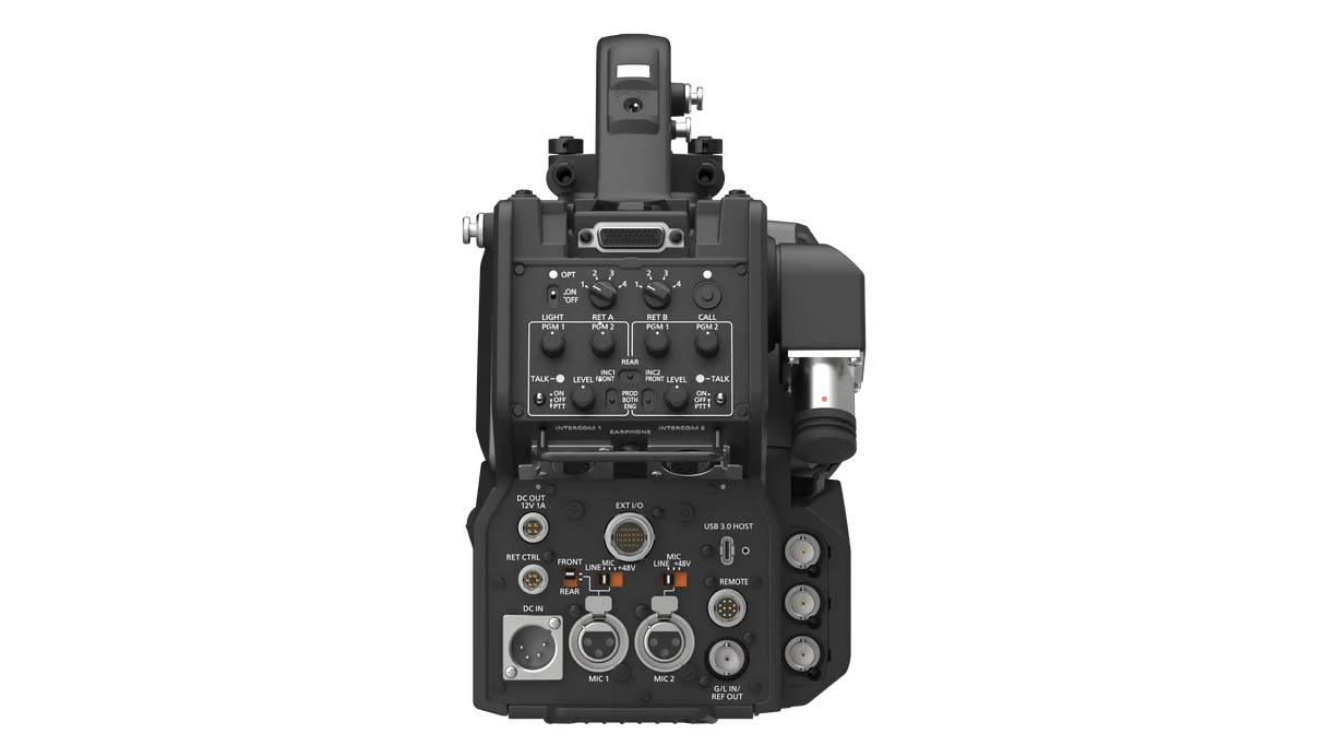 Panasonic AK-UCX100 4K Studio Camera with superior flexibility and futureproof IP Broadcast Panasonic
