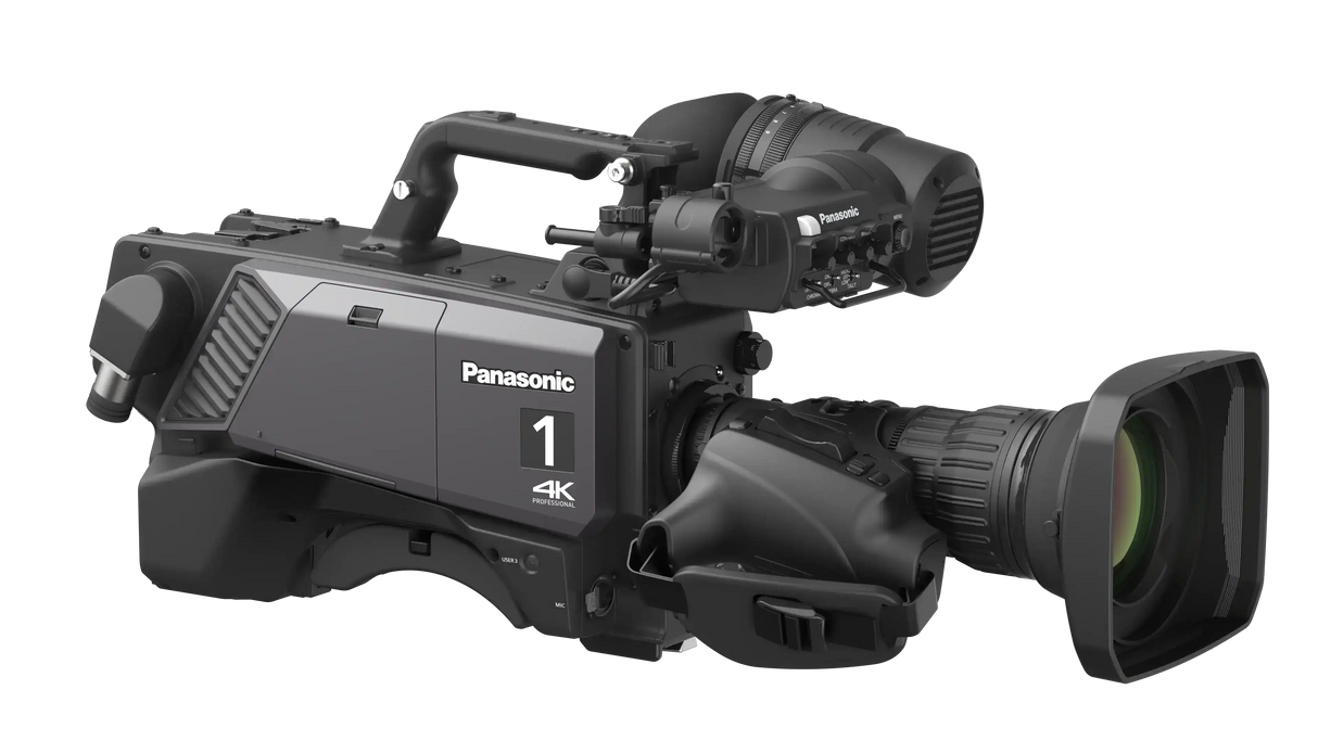 Panasonic AK-UCX100 4K Studio Camera with superior flexibility and futureproof IP Broadcast Panasonic