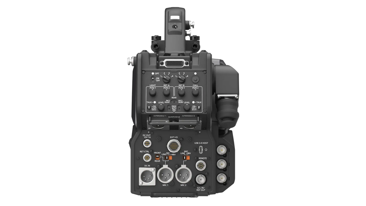 Panasonic AK-UCX100 4K Studio Camera with superior flexibility and futureproof IP Broadcast Panasonic
