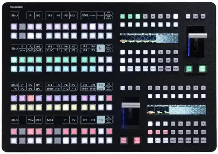 Panasonic AT-KC10C2G KAIROS Control Two Stripe Hardware Switcher Panel Broadcast Panasonic