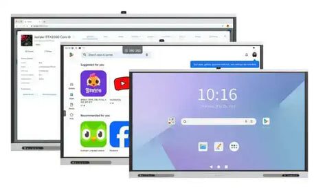 Avocor A Series AVA-7520 75" UHD 4K Touchscreen Commercial Monitor Interactive Displays Avocor