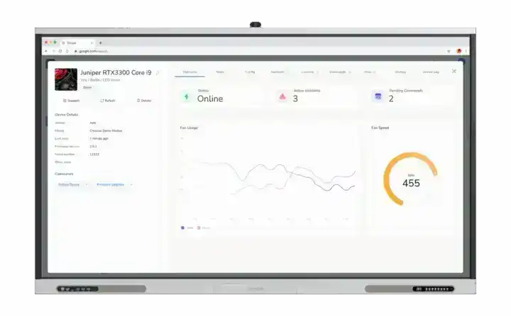 Avocor A Series AVA-7520 75" UHD 4K Touchscreen Commercial Monitor Interactive Displays Avocor