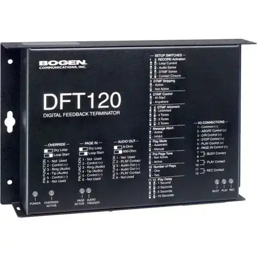 Bogen DFT120 - Digital Feedback Termination Intercoms Bogen