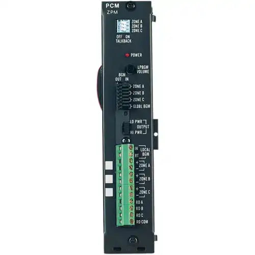Bogen PCMZPM - Three-Zone Paging Module for the PCM2000 Intercoms Bogen