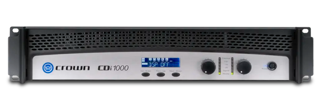 Crown CDI1000 Contractor install amplifier Audio Amplifiers Crown
