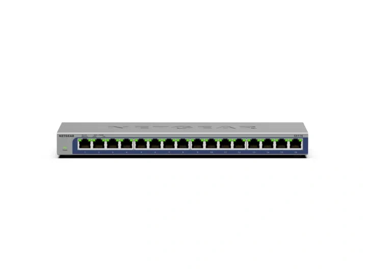 NETGEAR GS116 top front