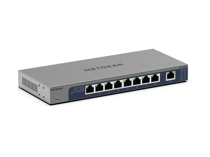 NETGEAR GS108MX front-left