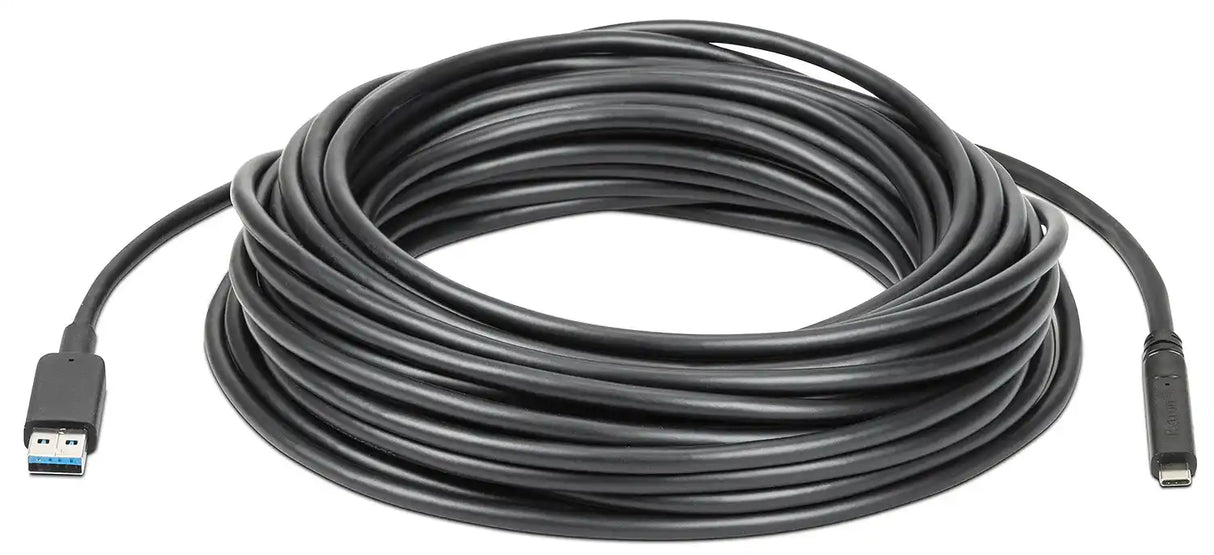 Extron USBACProMaxPlenum USB-A to USB-C 10 Gbps, Plenum - 50' (15.2 m) Active Plenum-Rated Cable (Copy) (Copy) Audio & Video Cables Extron