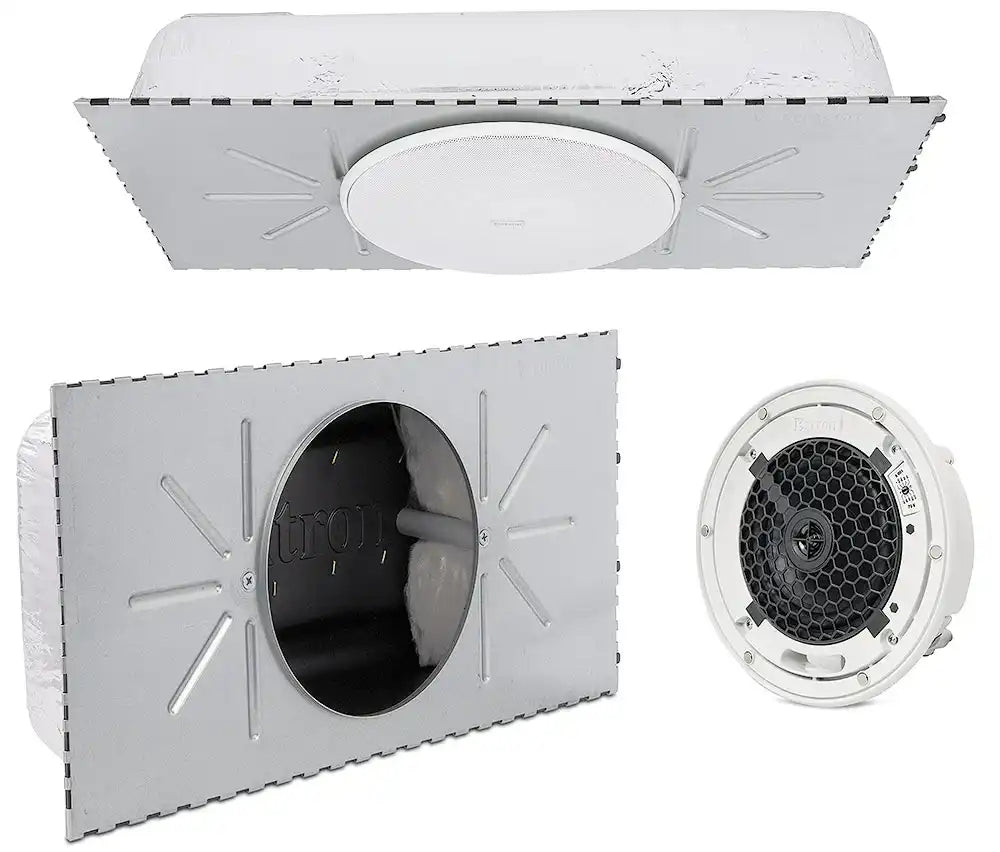 Extron CS 1226T Plus 12" Coaxial Ceiling Speaker with 70/100 V Transformer Two-Way SpeedMount System, Pair Speakers Extron